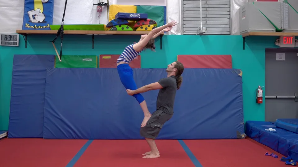 Deep Thigh Stand Face Away