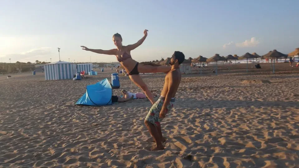 on Beach Valencia