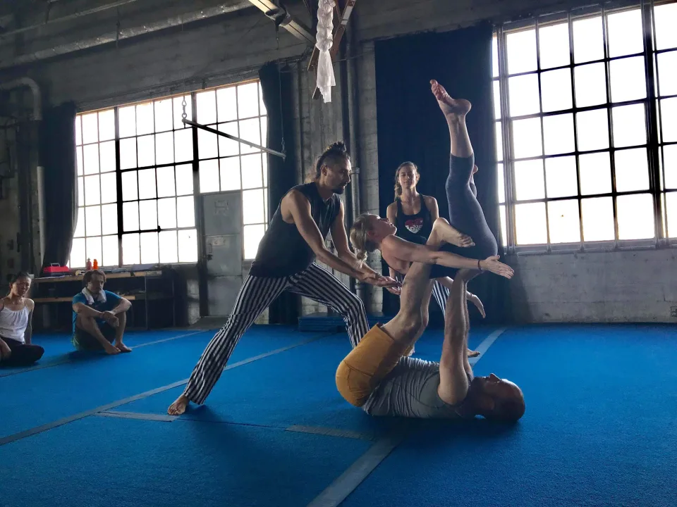 AcroPri spotting and training practice