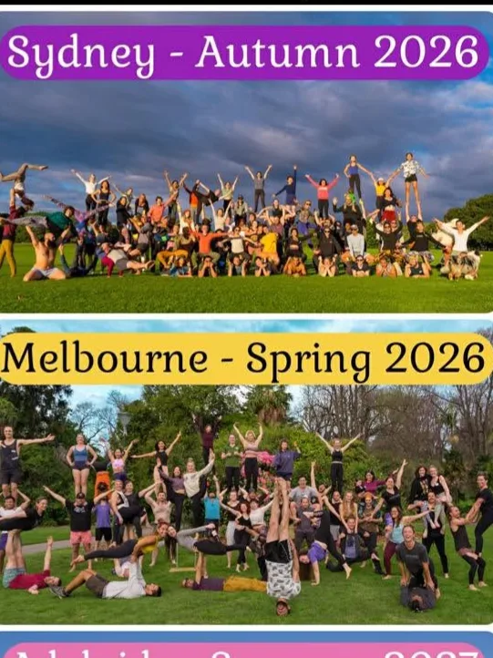 The Great Australian Acro Exchange — Part 24: Melbourne — acroyoga festival