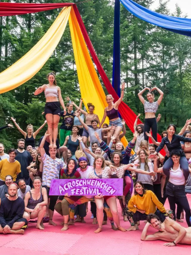 Acroschweinchen Festival New Year 2026 — acroyoga festival