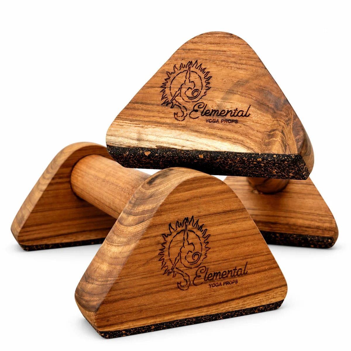 Elemental Wooden Parallettes